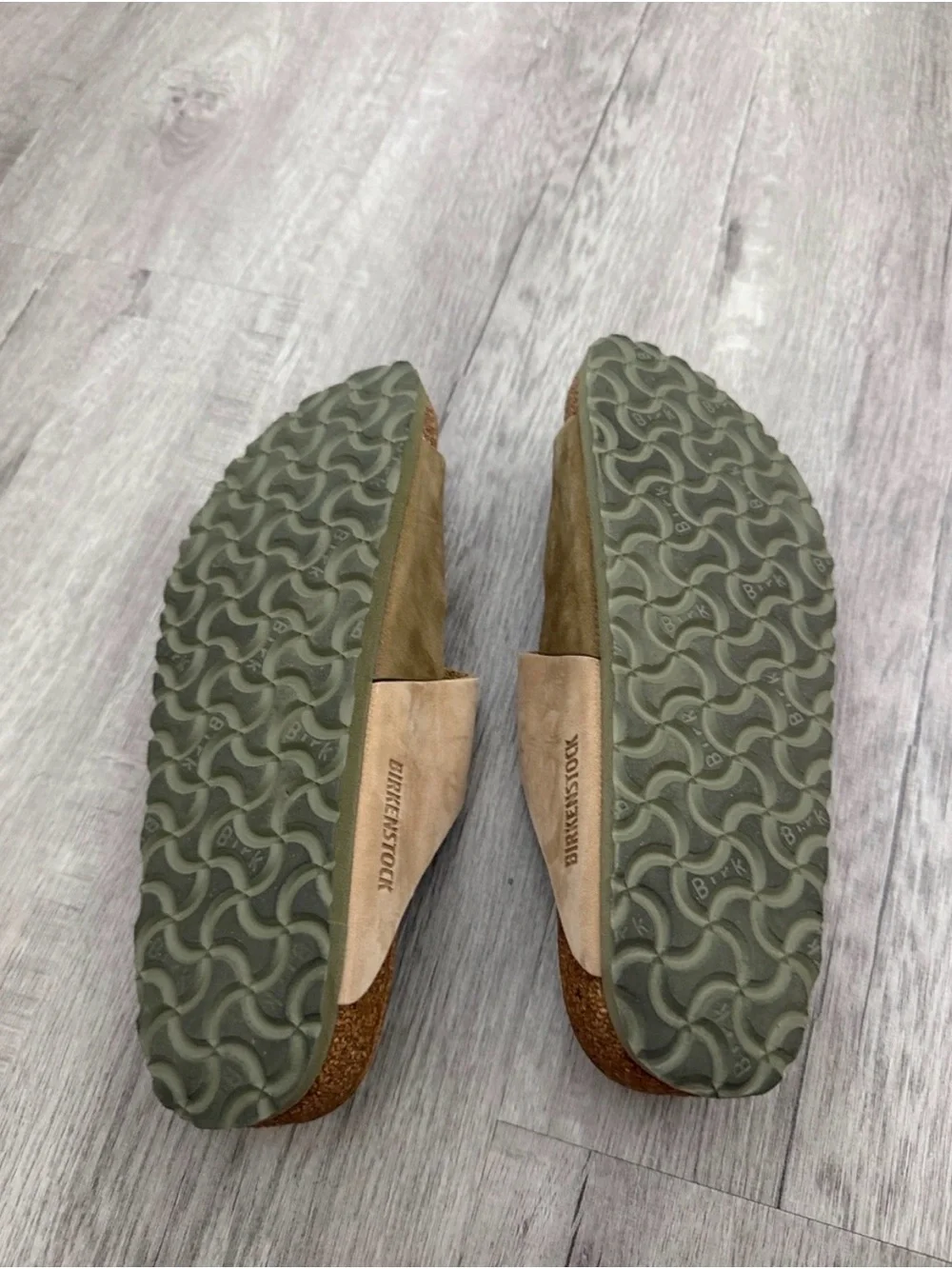 Birkenstock Arizona Split Faded Khaki